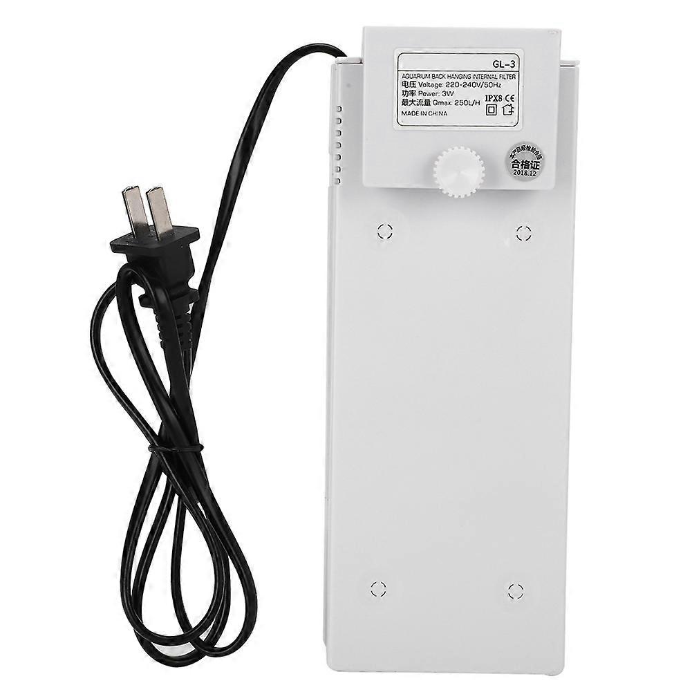 Aquarium Fish Tanks Integration Internal Back Hanging Biochemical Filter CN Plug 220-240V