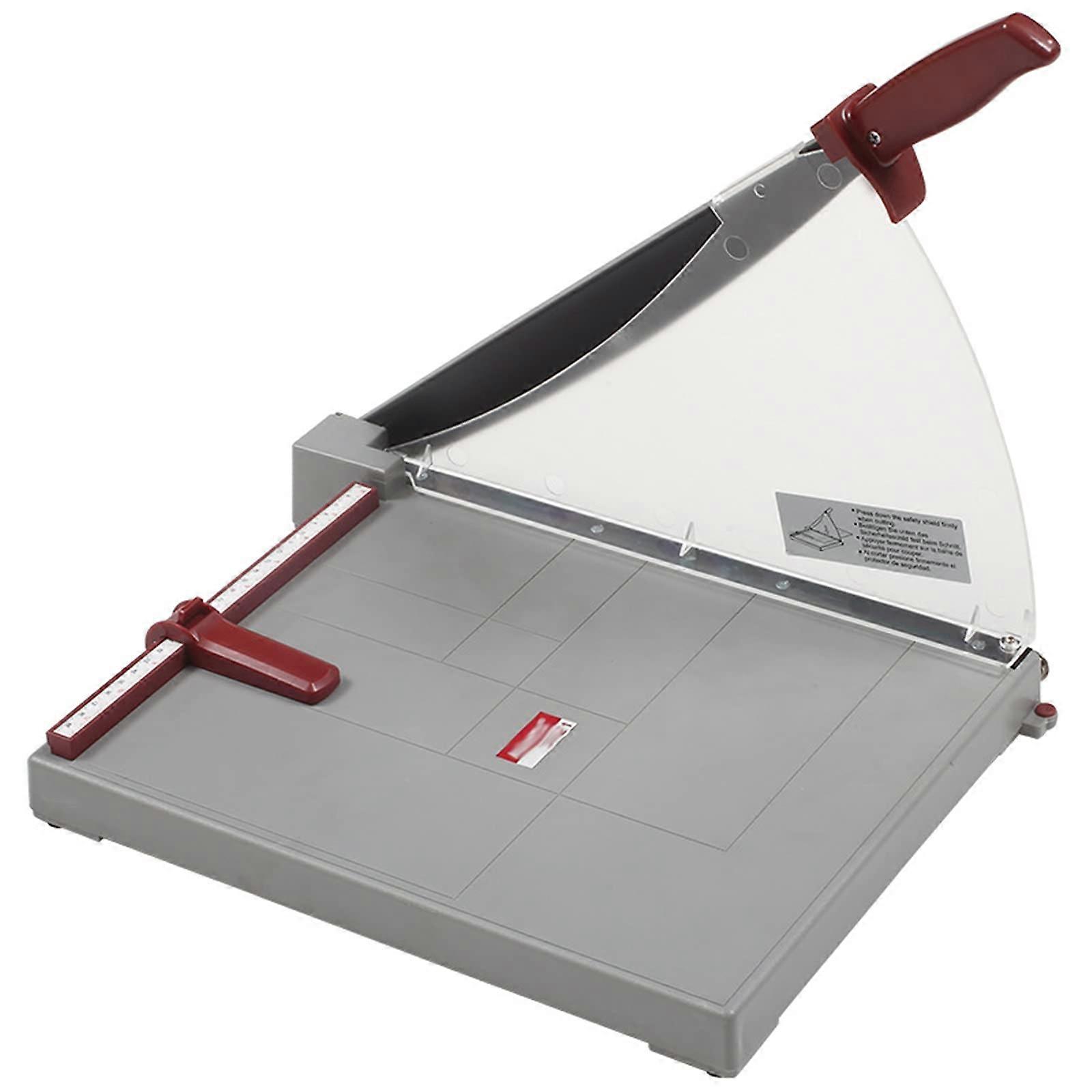 Paper cutter, professional A4/A3 paper cutter – precision lever cutter for paper, photos, craft cardboard, and more – desktop tool