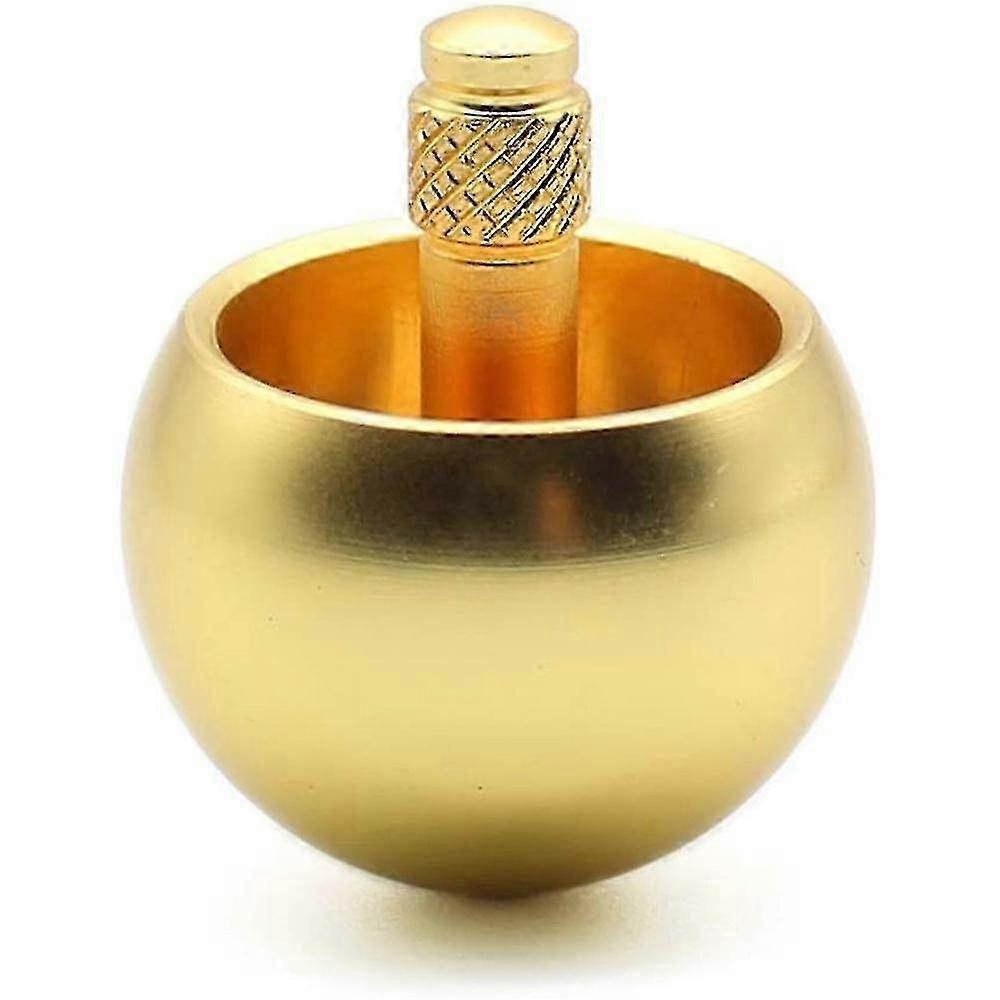 Golden Stainless Steel Spinning Top Toy Gift������ĳƷ��