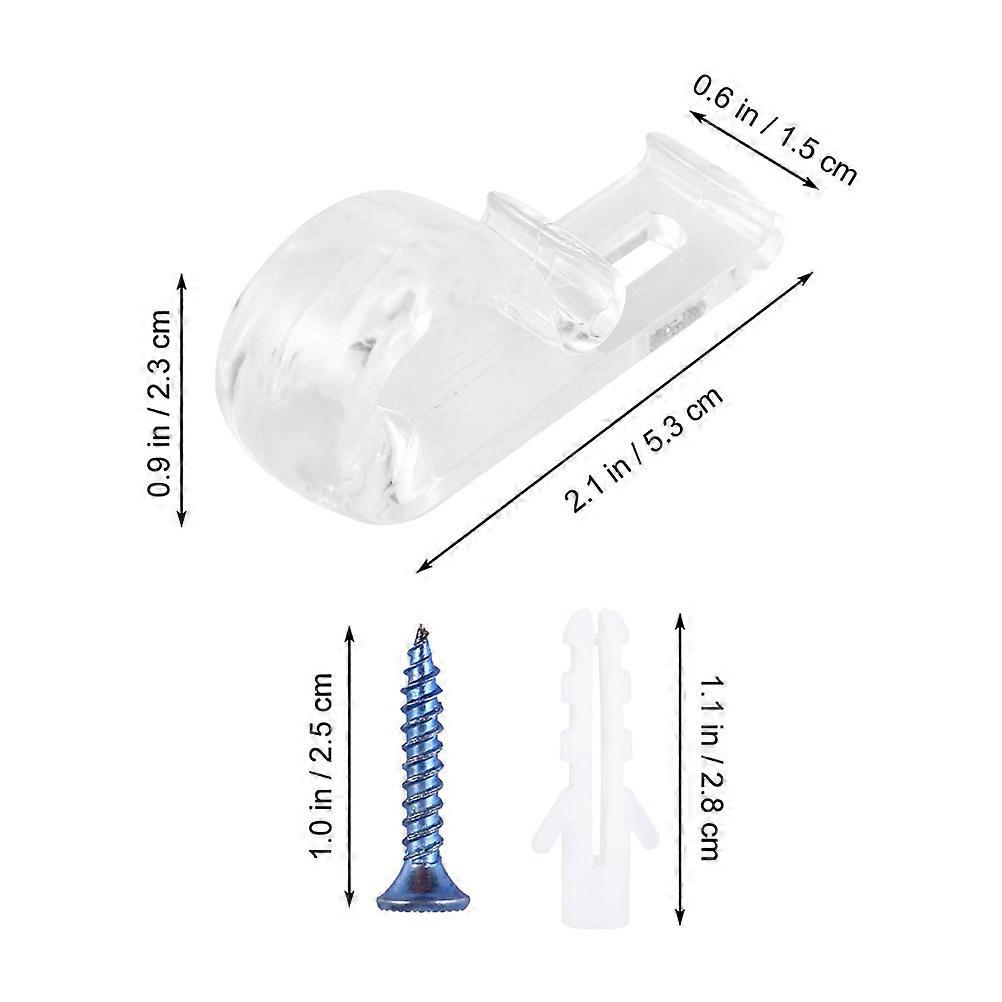Blind Parts Vertical Blinds Clips for Curtain Accessories 1Set