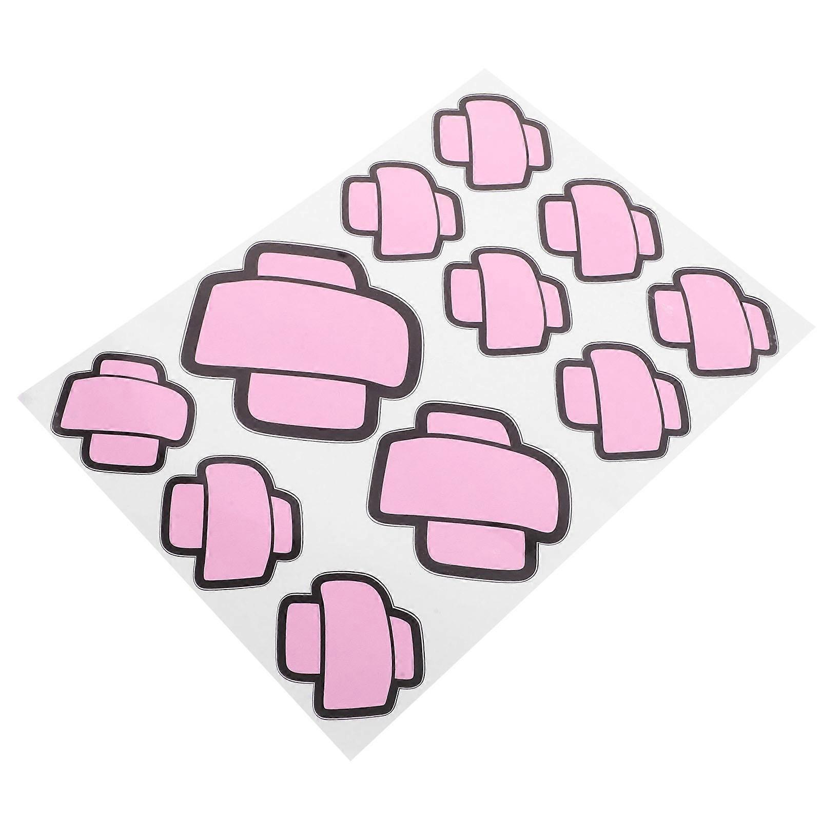 Car Dent Stickers Funny Bandage Shaped Car Decal Daily Use .00X10.00X0.10CM Waterproof 11Pack