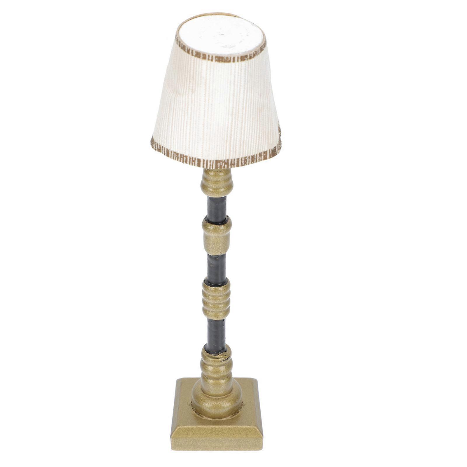 Mini House Scene Accessory Lamp Model Indoor Decoration Realistic Design 1Pack