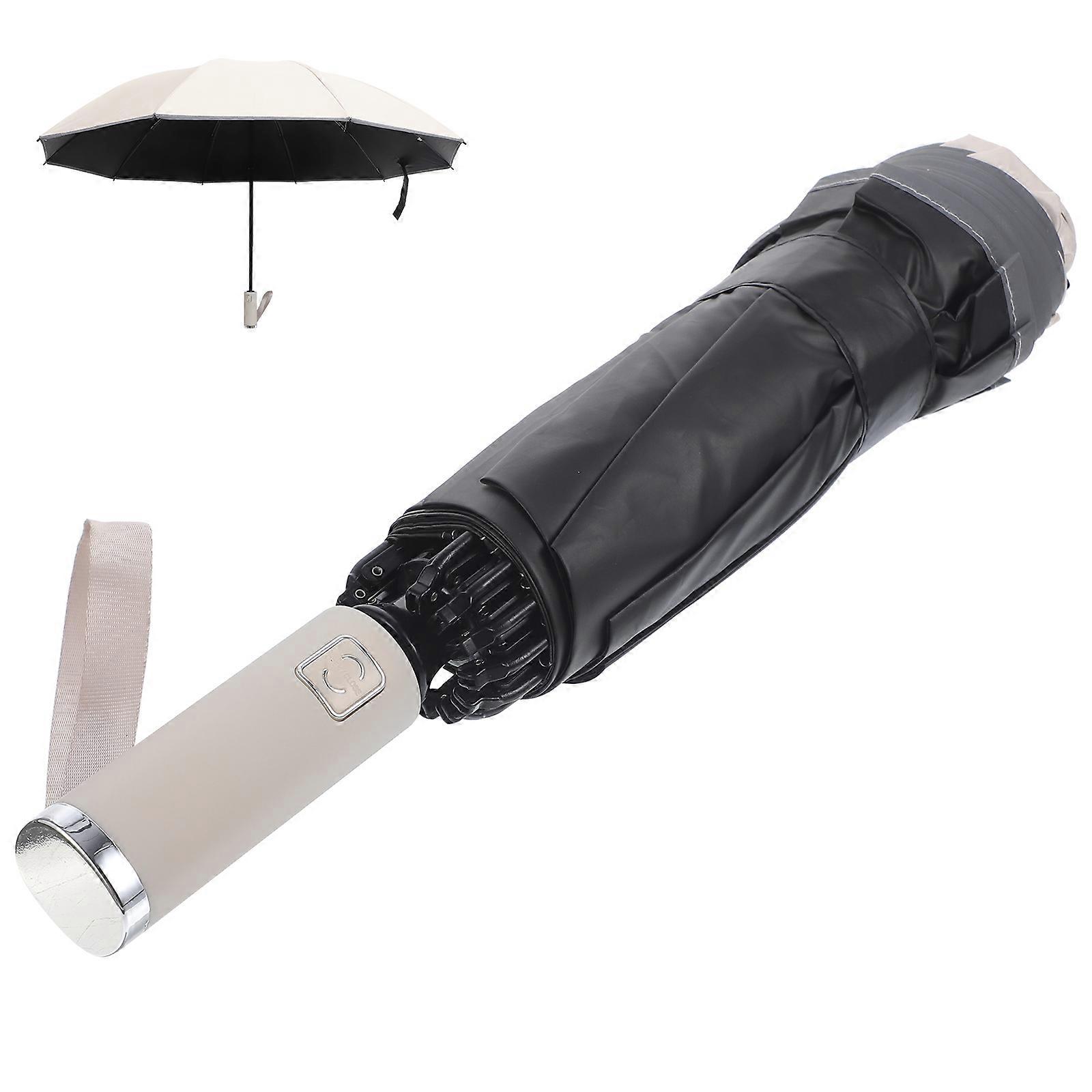 Compact UV Protected Folding Umbrella with Reverse Design, Lightweight Travel Umbrella for Sunshade, Rain Protection and Outdoor Adventures