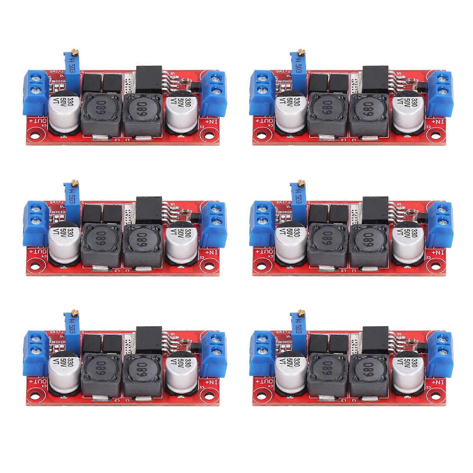 6PCS DC Buck Module Voltage Regulator Adjustable Power Board High Current 5‑38V to 1.25‑36V