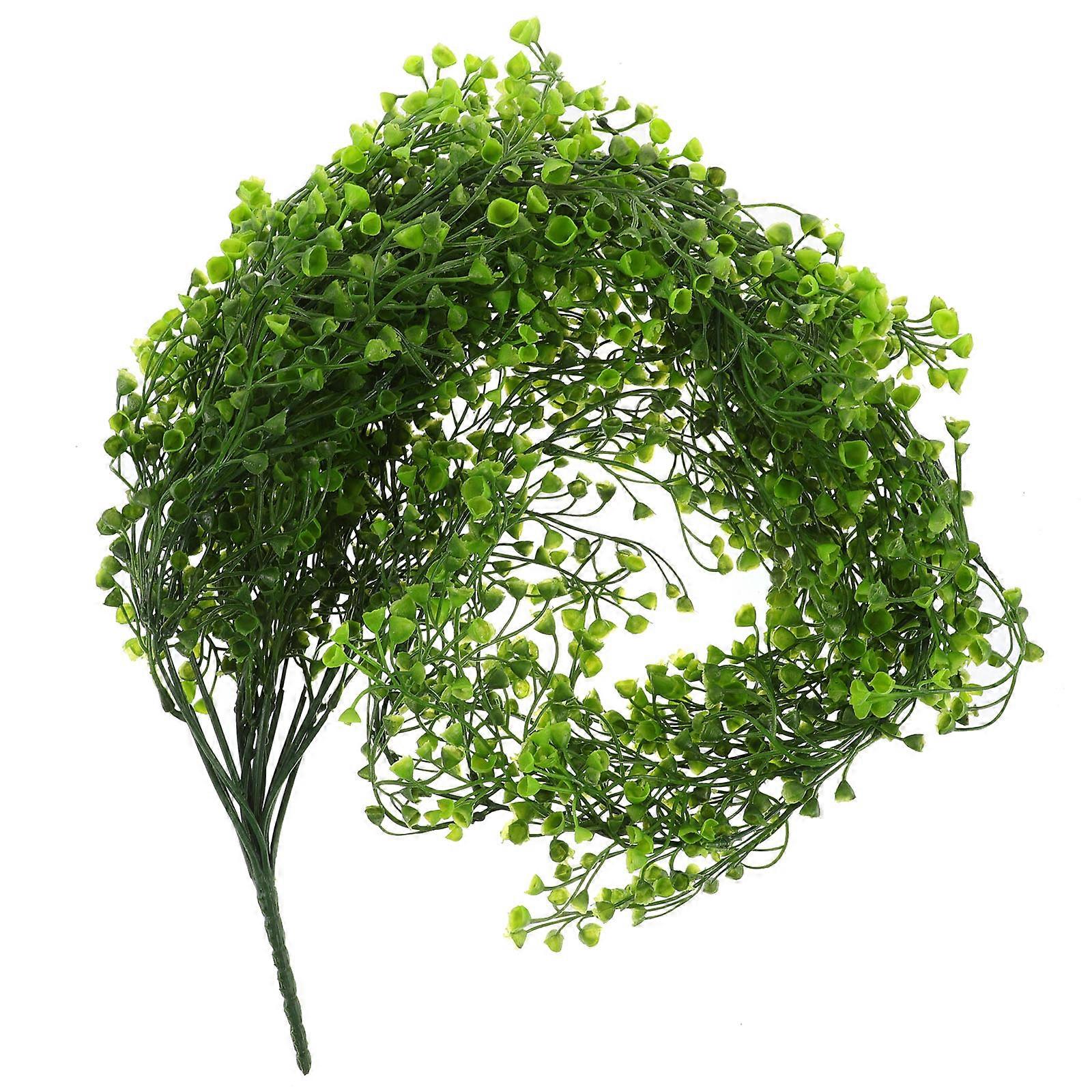Artificial Plants Indoor Fern Vine Wall Decoration Fake Hanging Plants For Homeowners 1Set