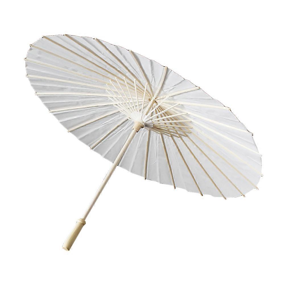 Diy Painting Paper Umbrella For Chinese 60x60cm 1Pcs