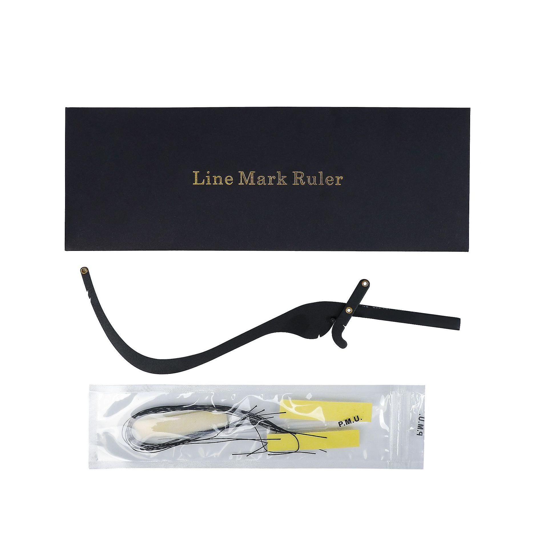 Bow And Arrow Thrush Kit Gold And Silver Eyebrow Shape Planning Tool Grain Eyebrow Thrush Dosage Ruler Tattoo Ruler