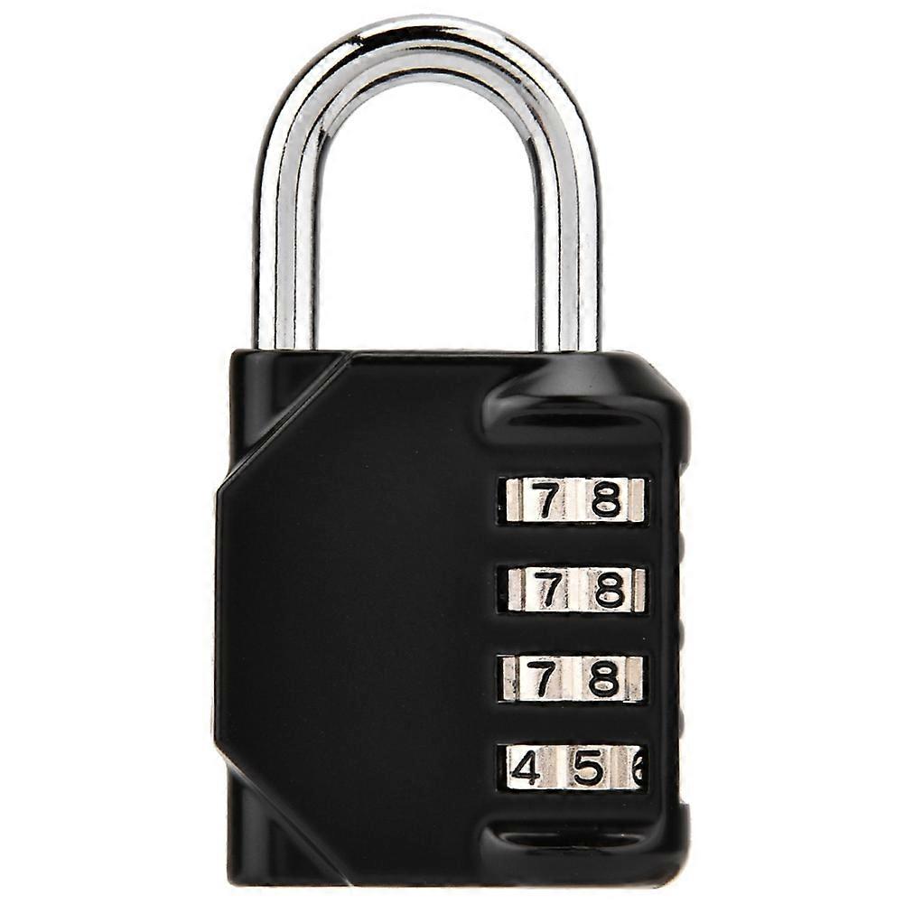4-digit Combination Password Padlock Gym Industrial Padlock