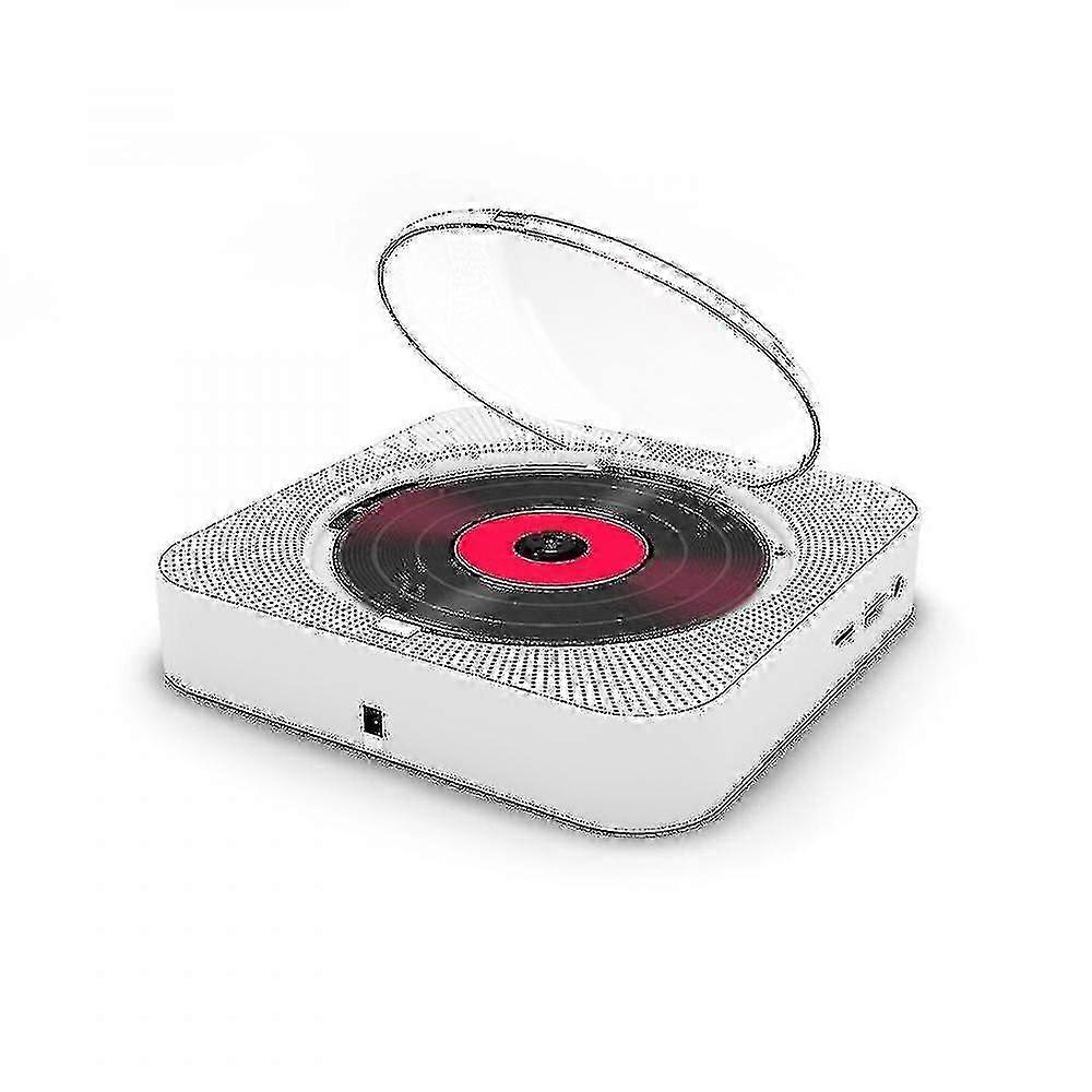 Portable Cd Player With Bluetooth Speaker-white--