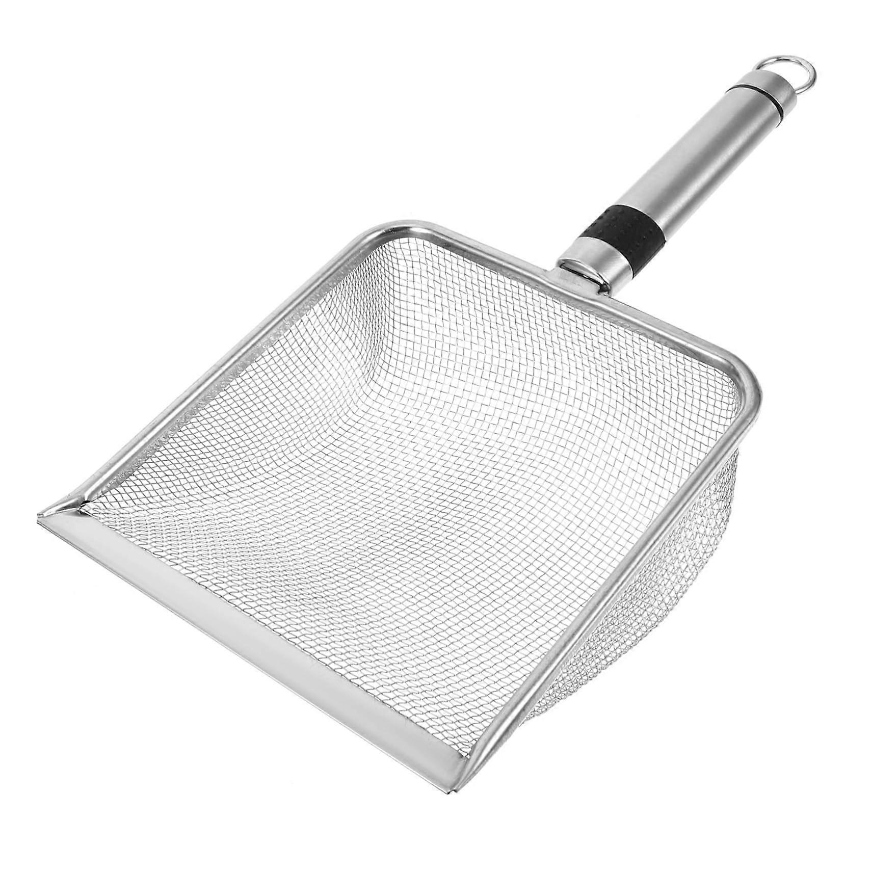 Cat litter scoop with filter design for easy sifting of cat litter, durable cat accessory for cat lovers