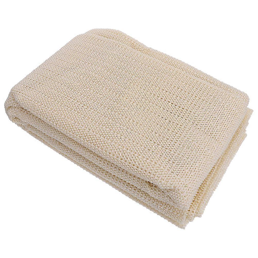 Useful Non-slip Mat with PVC Material for Home Use Beige Color 1pc