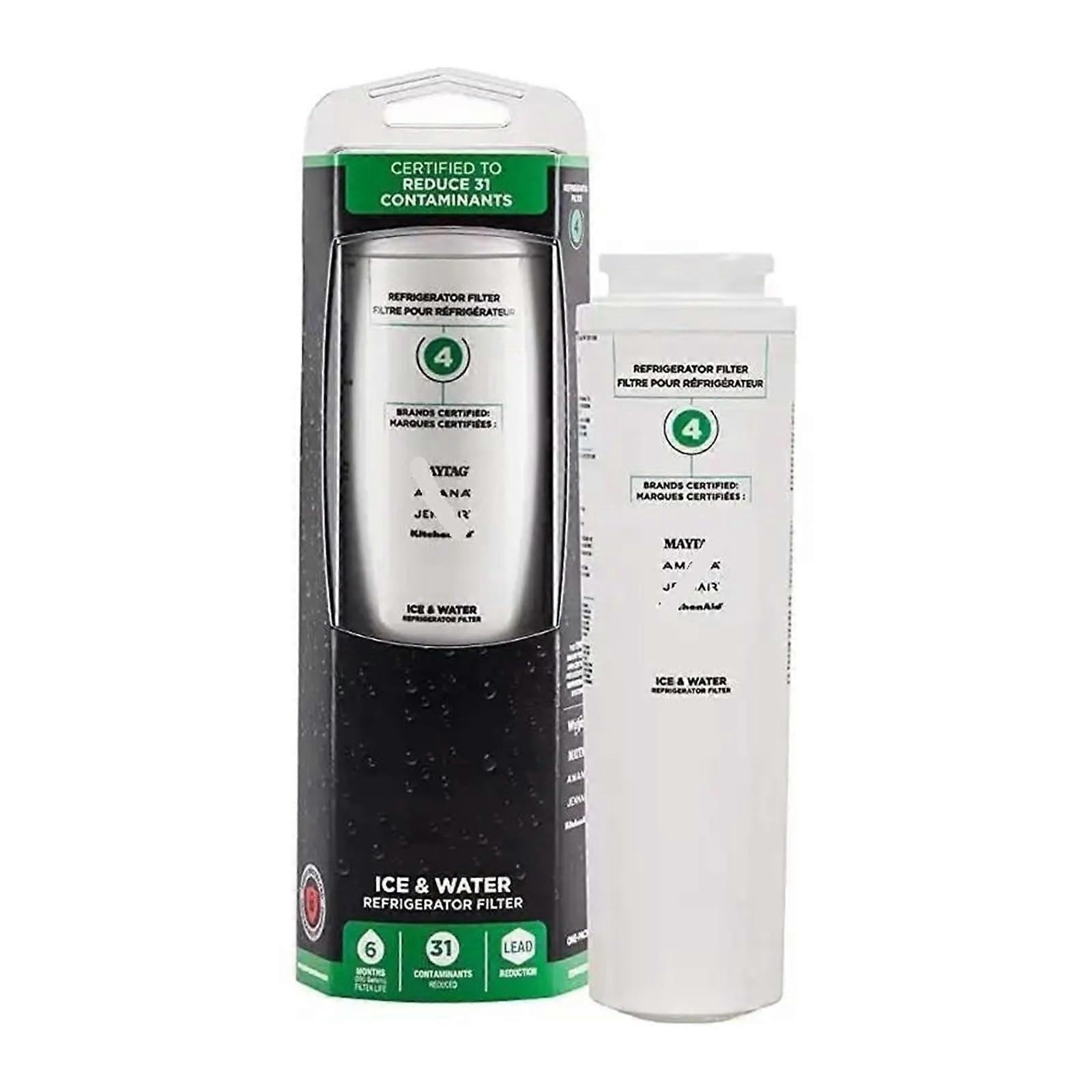 Refrigerator Filter Compatible With Whirlpool EDR4RXD, 4396395, UKF8001P UKF8001AXX, RFC0900A 1 Pack