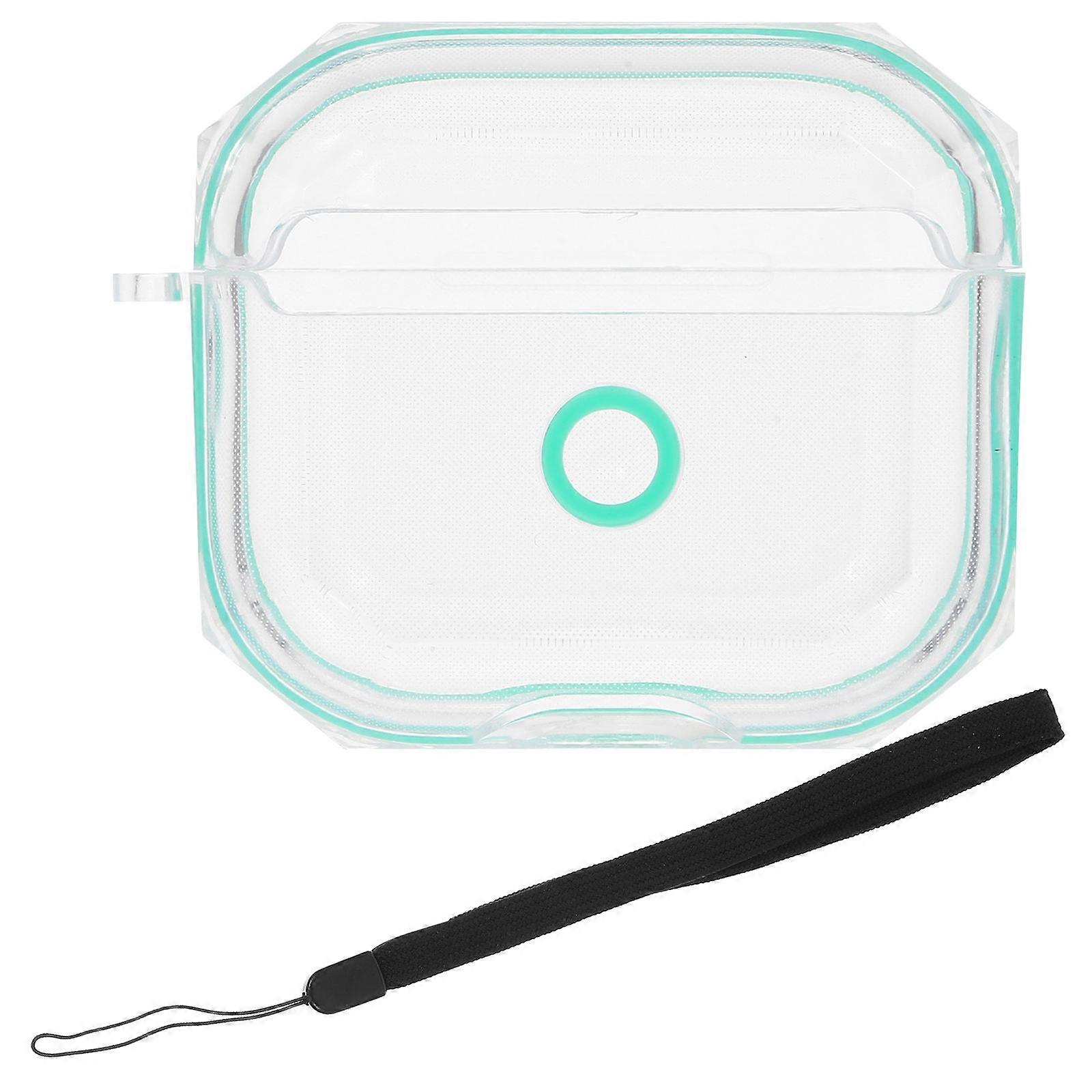 Clear TPU Headphone Box for Earphone Case Use Impact Resistant Scratch Proof 3 Packs