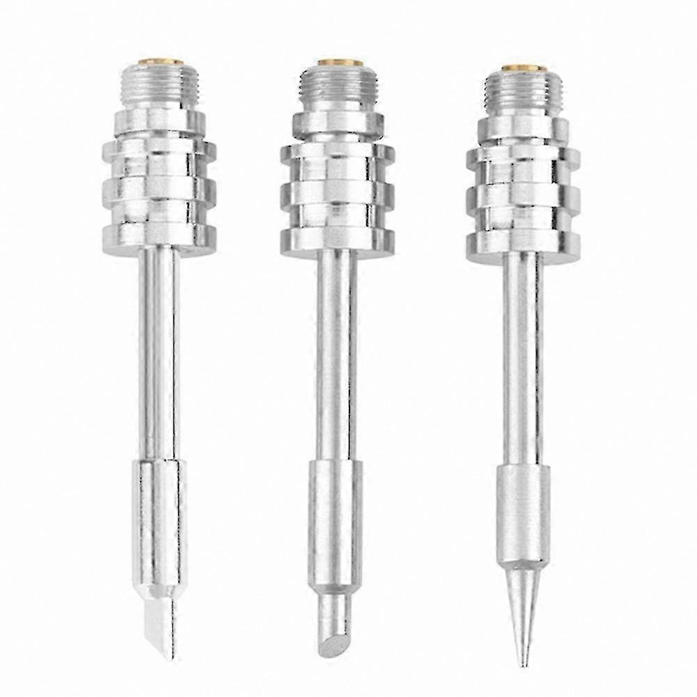 3-Piece Portable USB Soldering Iron Kit, 30W Battery Operated Mini Soldering Tool with 510 Interface and Silver Tips