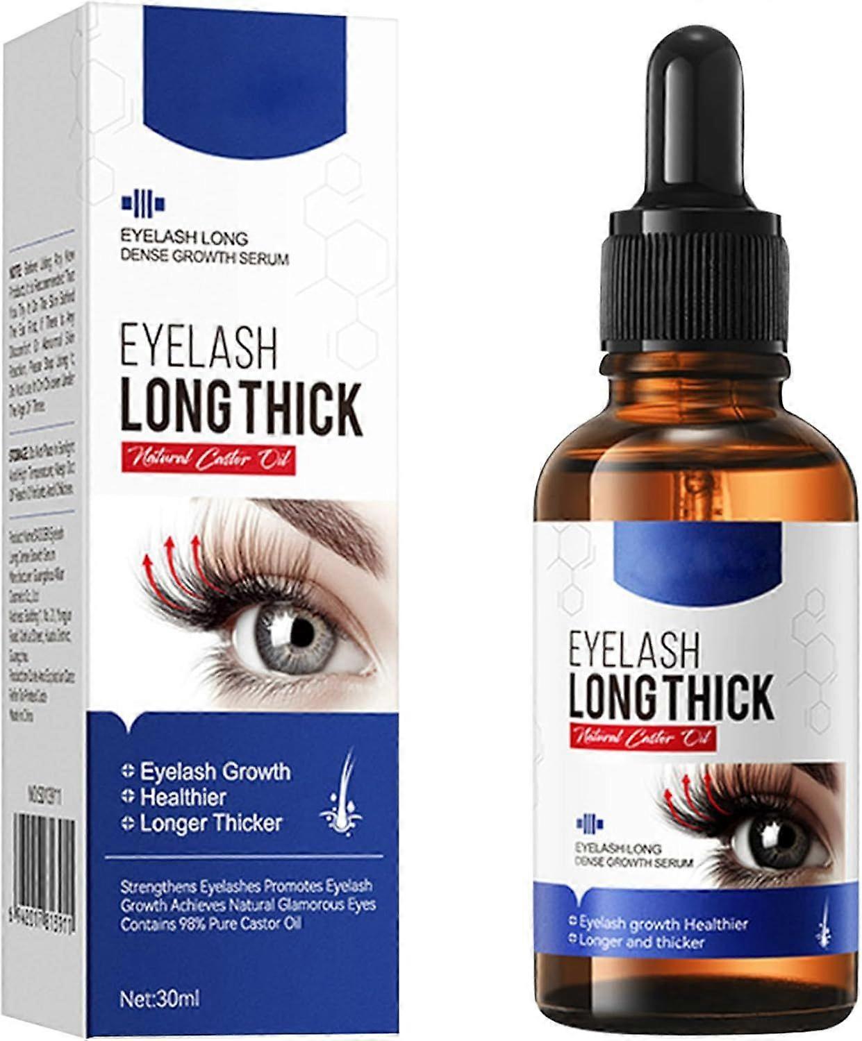 Eyelash Enhancing Serum 30ml, Vegan Plant Based Formula for Stronger Lashes and Brows Boosts Natural Growth with Hydrating Care