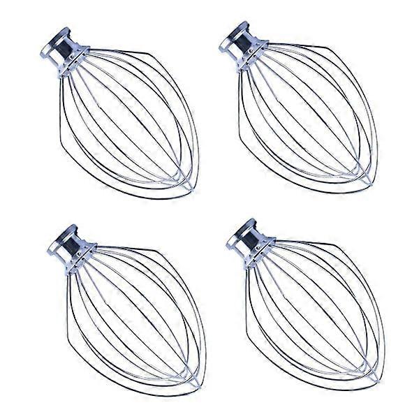 4x Schneebesenaufsatz für Neigekopf Standmixer für KitchenAid K5aww 5 qt ksm50, Ksm5 pudding