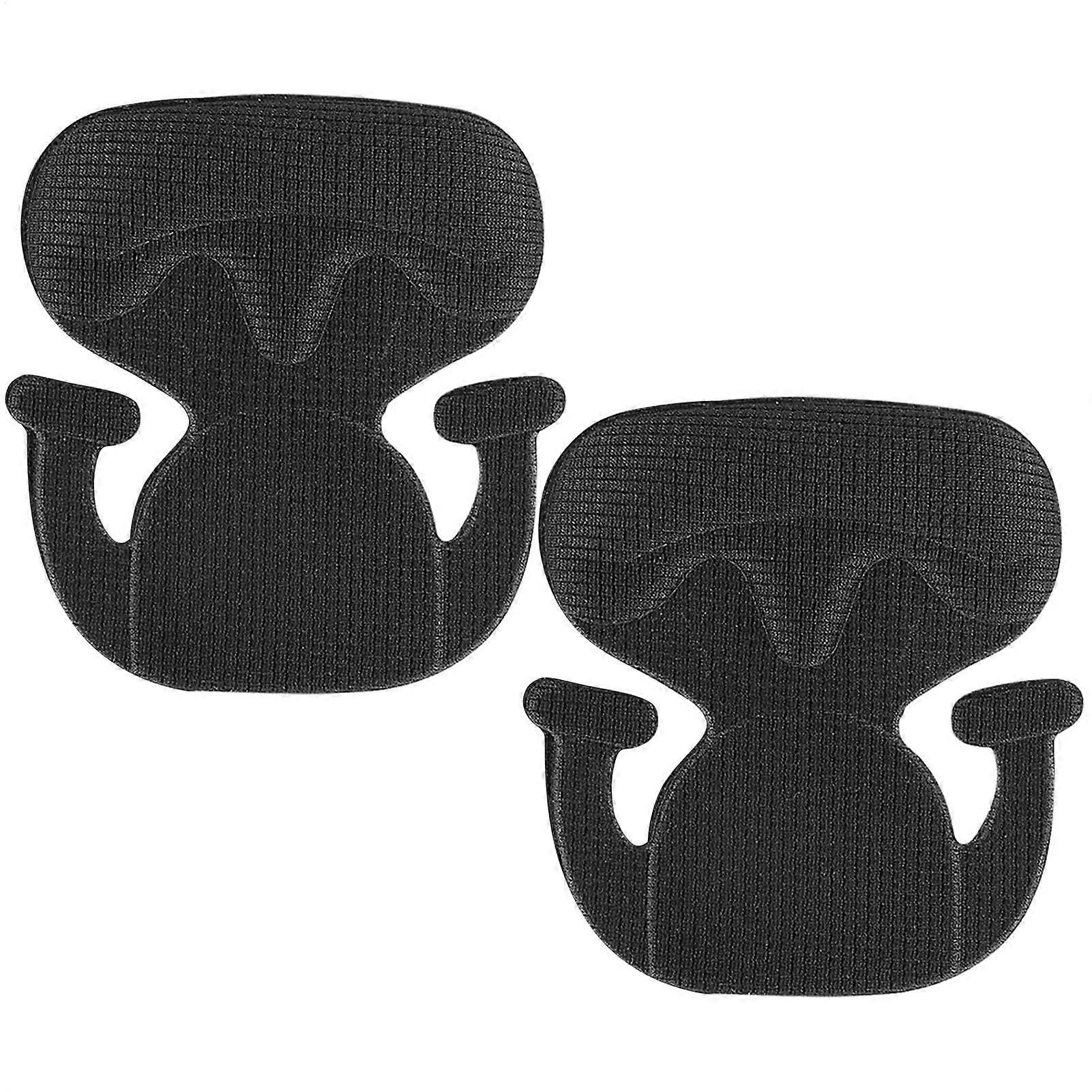 Heel Pads for Shoes - Soft Elephant Heel Protectors for Blisters and Slip Reduction | Black Insoles for Improved Fit