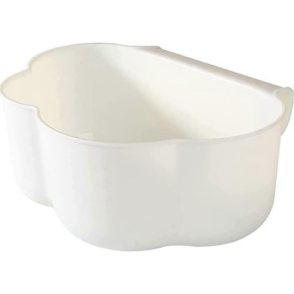 Hemoton Kitchen Hanging Trash Can Cloud Shaped Garbage Can for Cabinet Door