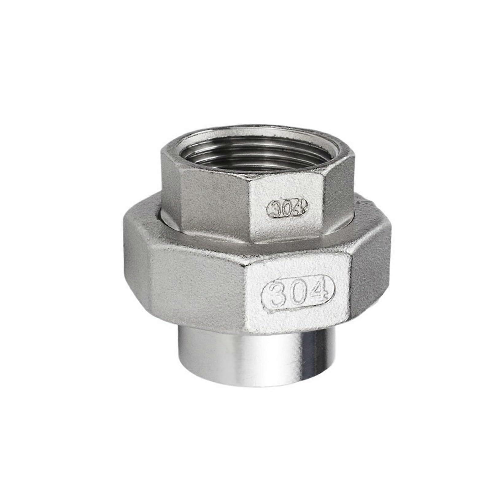 Butt Welding 304 Stainless Steel Fitting Movable Inner Tooth Welded Inner Wire Outer Wire Welded Movable Connection G2