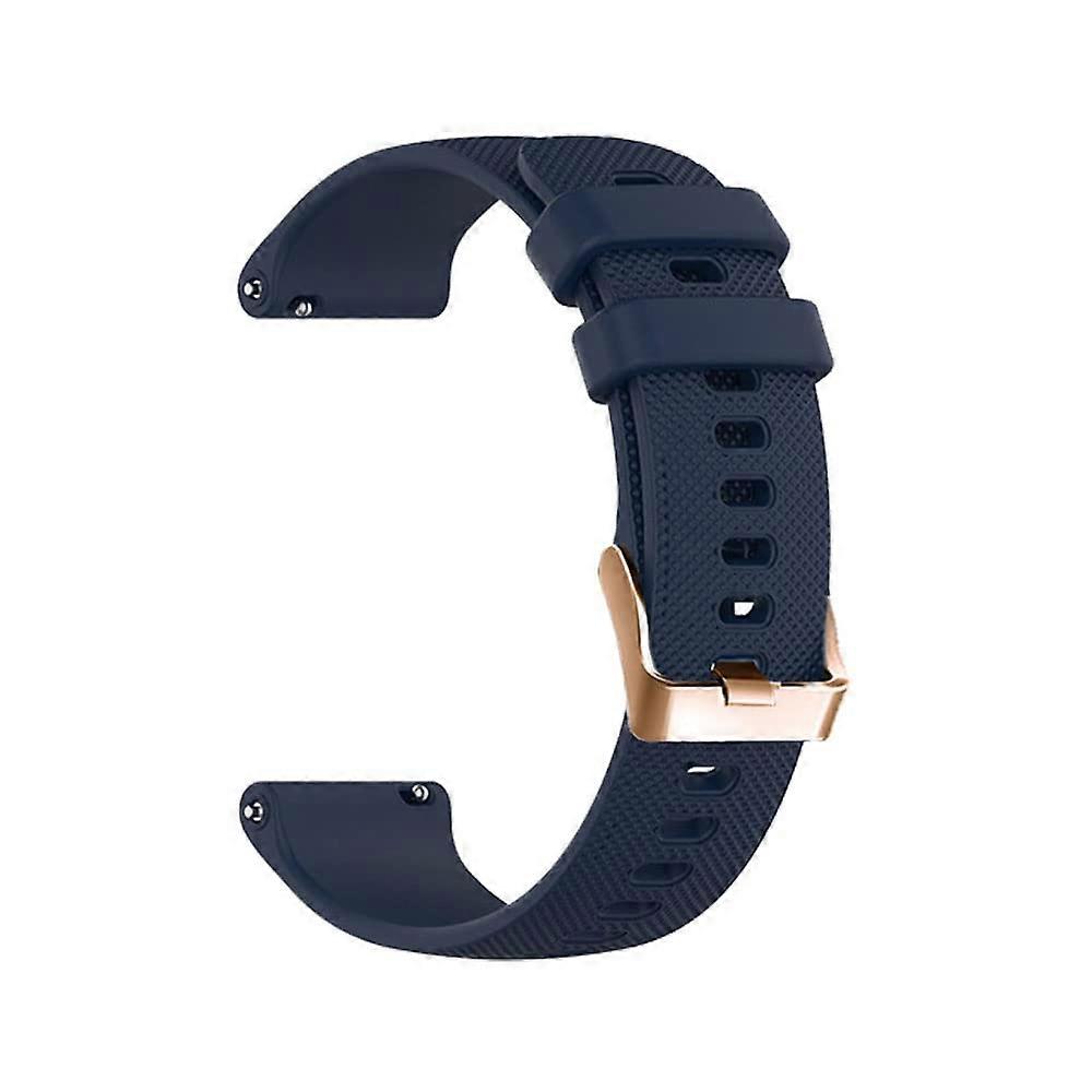 20 mm Smartwatch Band for Garmin Vivoactive 3 3T Venu SQ 2 Plus Forerunner 645 245M Silicone Strap Universal Fit
