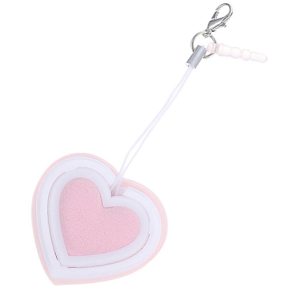 Touchscreen Cleaner For Eyeglasses Everyday Use Pink Color Cleaning Tool Pendant 1Pack