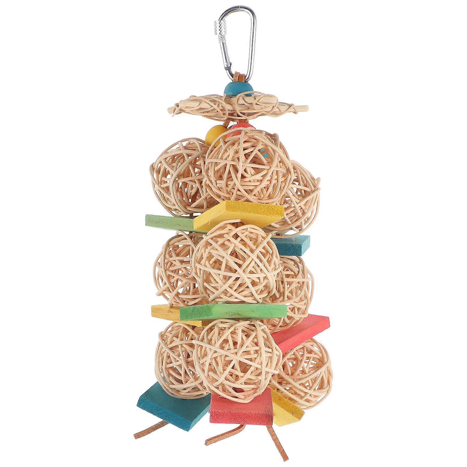 Durable Hanging Bird Swing for Parrots and Cockatiels – Safe, Engaging Chew Toy to Promote Physical Activity and Entertainment