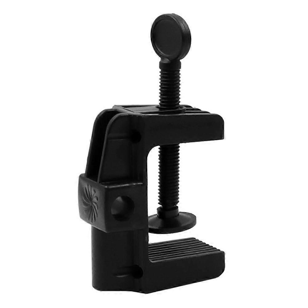 Cantilever Bracket Clamp NonSlip Universal Bracket Clamp C Shape Plastic Stand Clip for Microphone Desk Lamp Ringlight