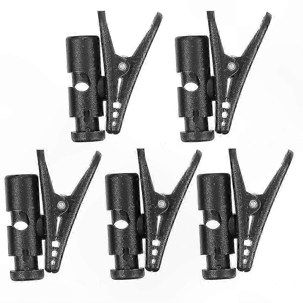 5-Pack Cord Clips for Headset and Mic Wire Management