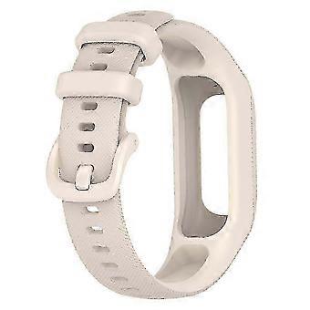 Ersatz-Silikonarmband für Garmin Vivosmart 5 - Schweißfestes UhrenarmbandApricot groß SZRH A-YH