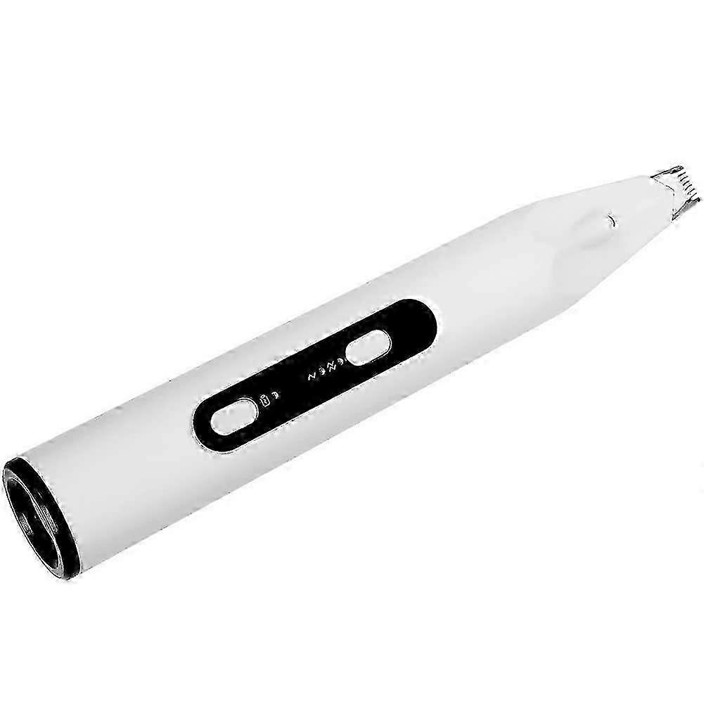 Quiet USB Rechargeable Dog Paw Clipper with LED Light & UV Lamp for Pets