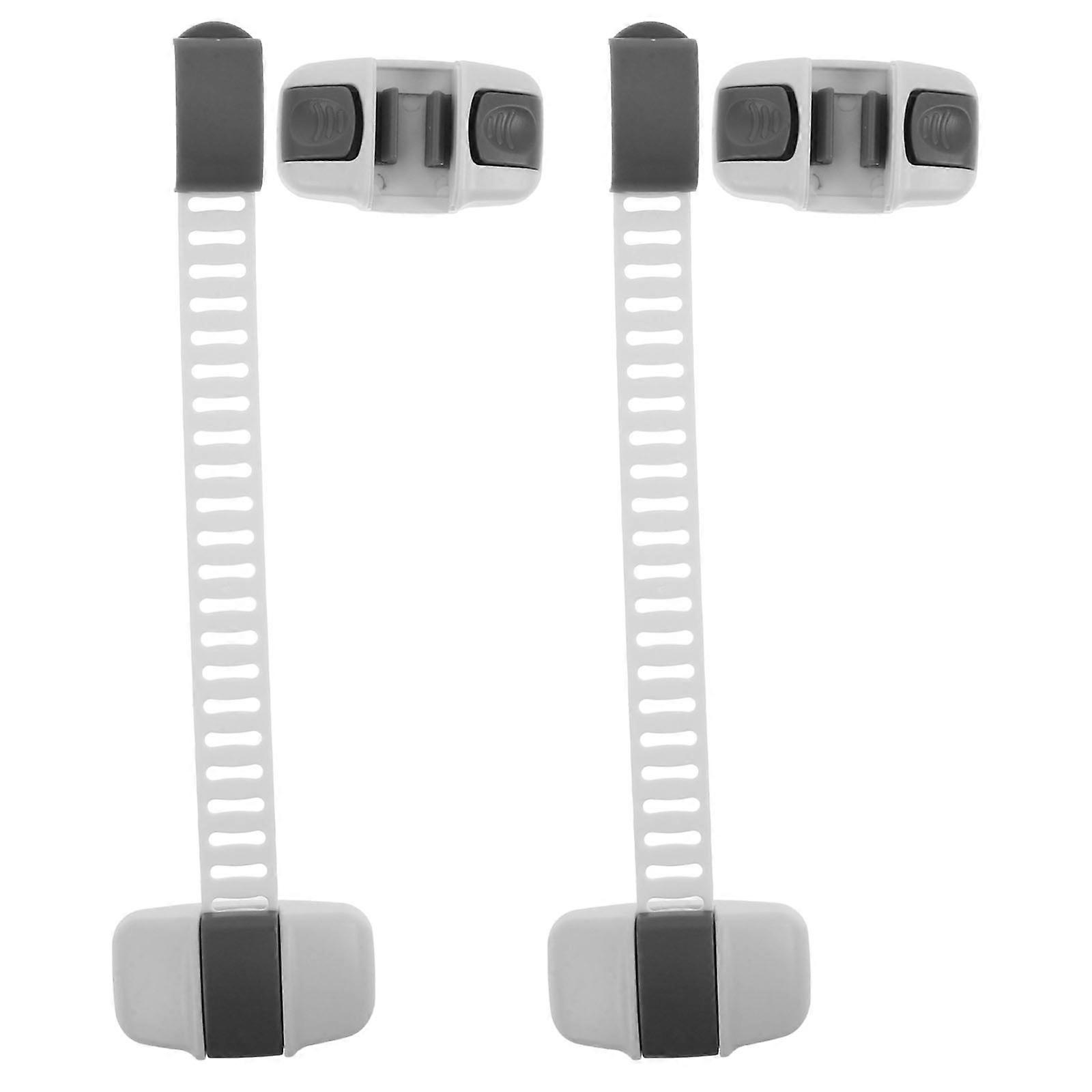 Child Safety Refrigerator Locks, Easy to Install Adhesive Door Locks for Kids