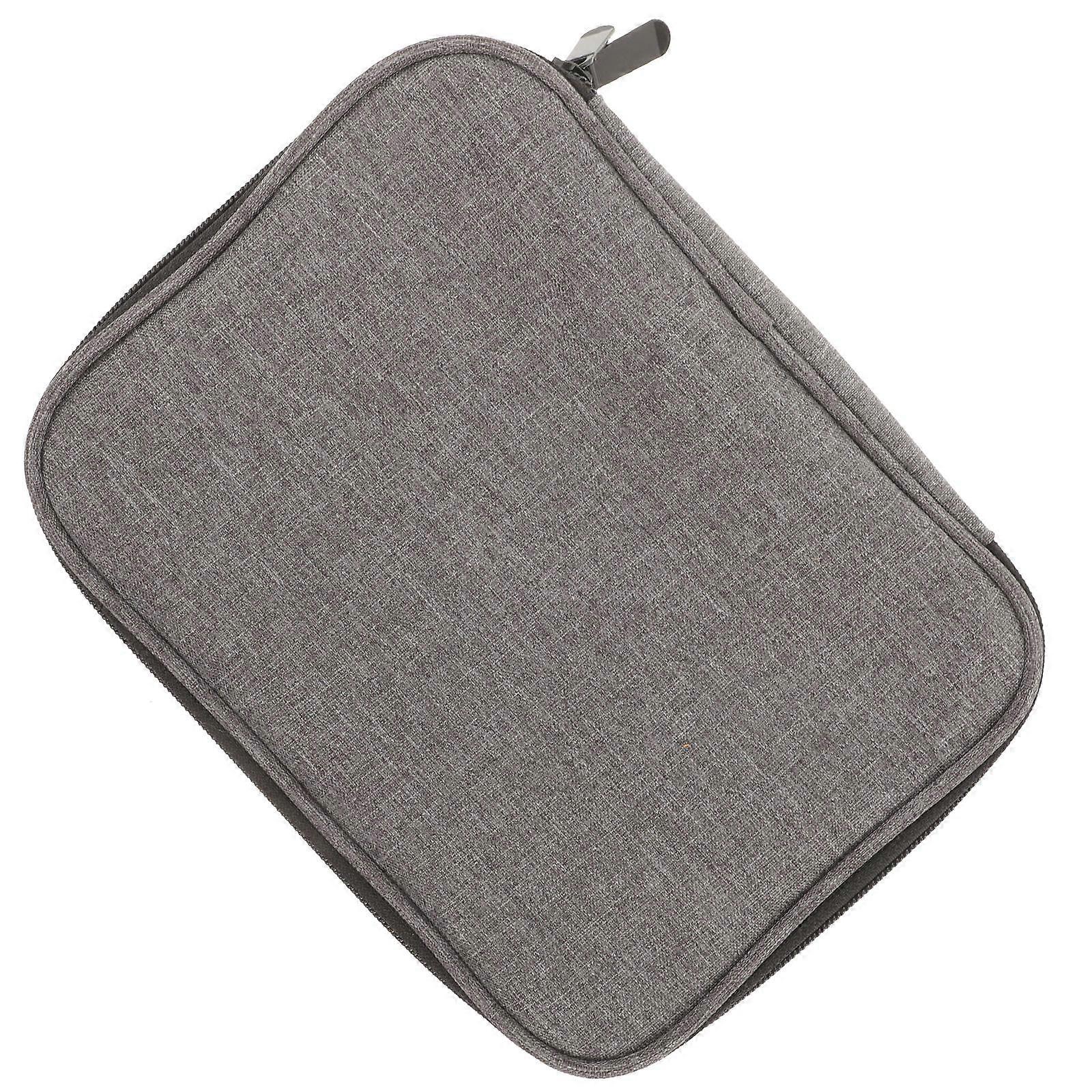 Large Capacity Oxford Cloth Knitting Needle Storage Bag 2pcs Wire Loop Accessory Carrier