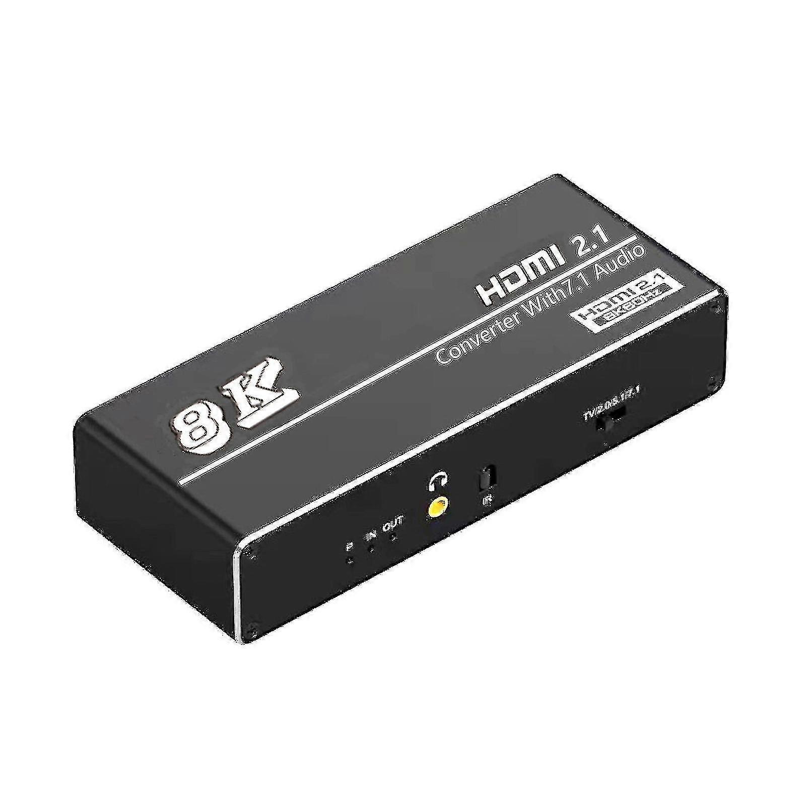 4k 120hz Audio Extractor Splitter HDR 2.1 til Toslink Spdif omformer T