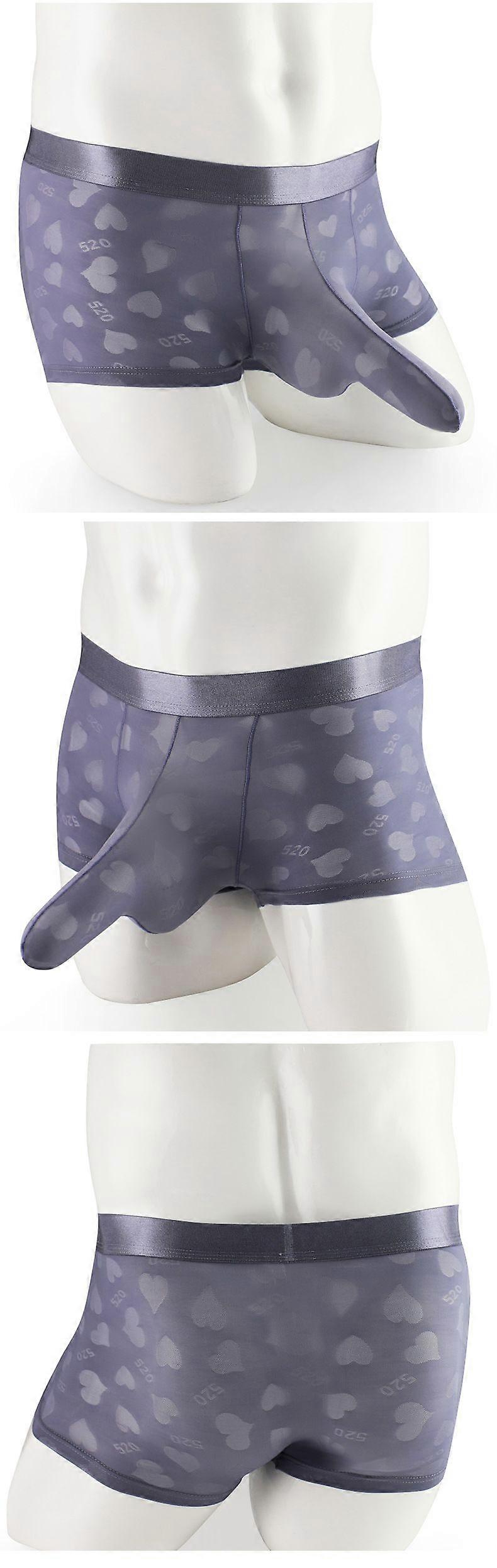 Boeyaa Men s Underwear Briefs Printed Shorts Underpants Elephant Nose Trunks Super Soft Comfortable