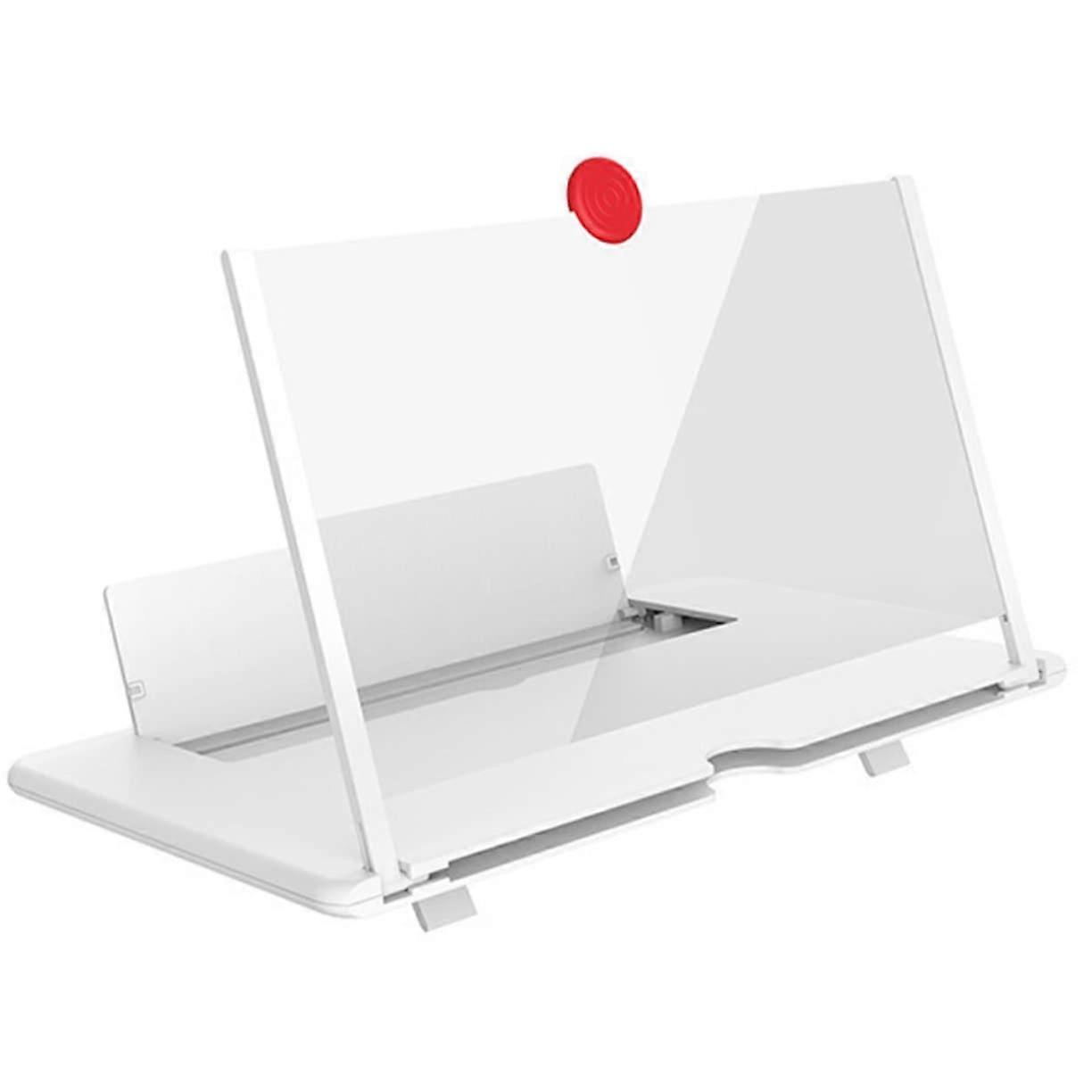 Multifunctional Smartphone Screen Magnifier with Stable Stand for Comfortable Video Viewing - Durable and Practical Design