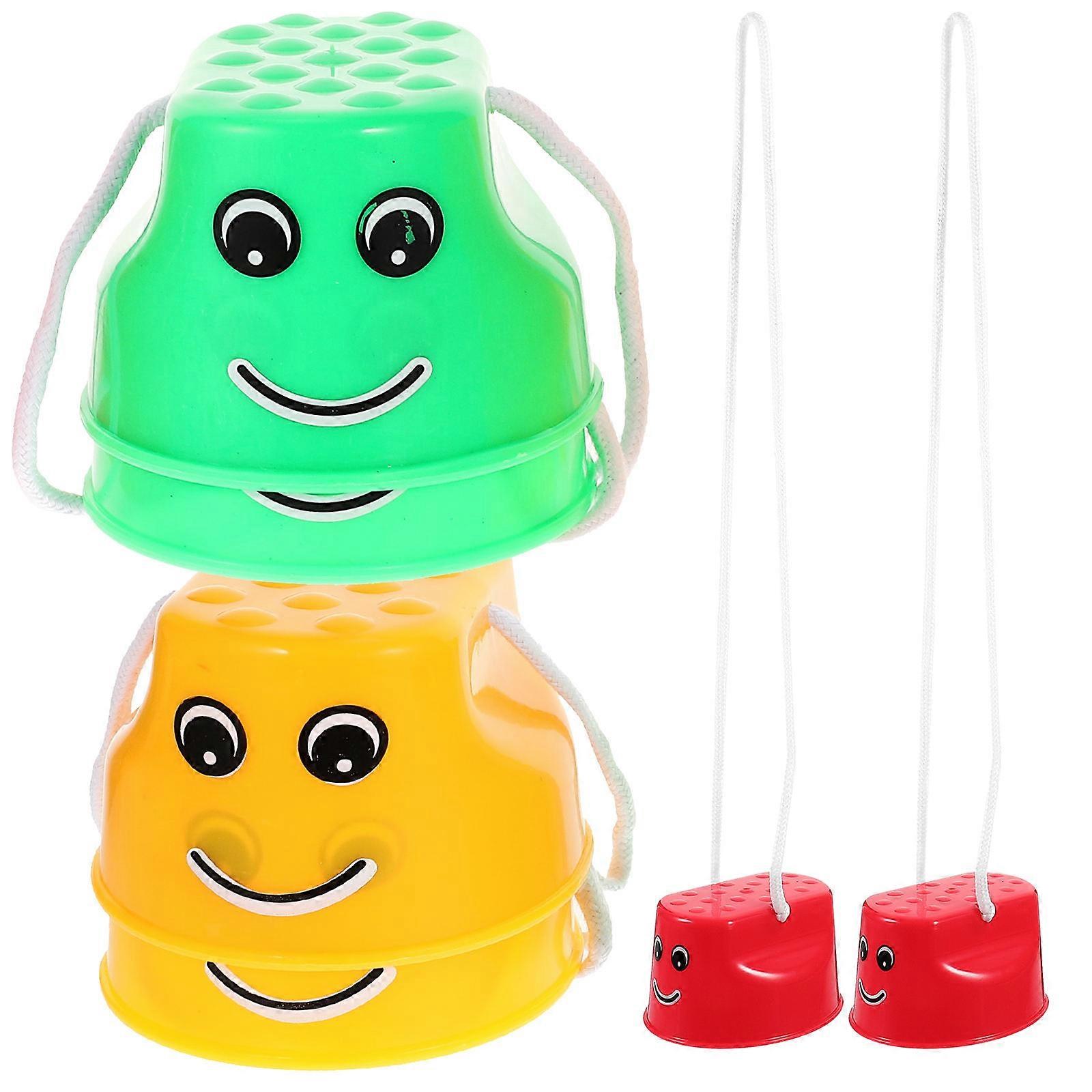 Balance Ability Training Toys Designed for Kids with Random Style for Engaging Outdoor Play in 6Pcs Set