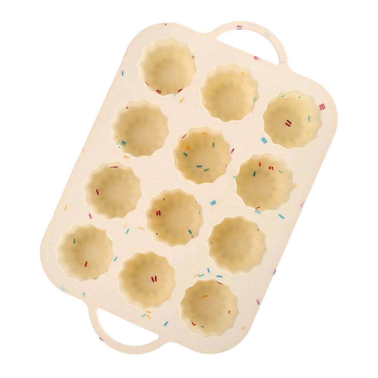 Cake Mould Bakeware Non-Stick Silicone Muffin and Mini Loaf Moulds for Cupcakes, Pancakes, and Baking Tins