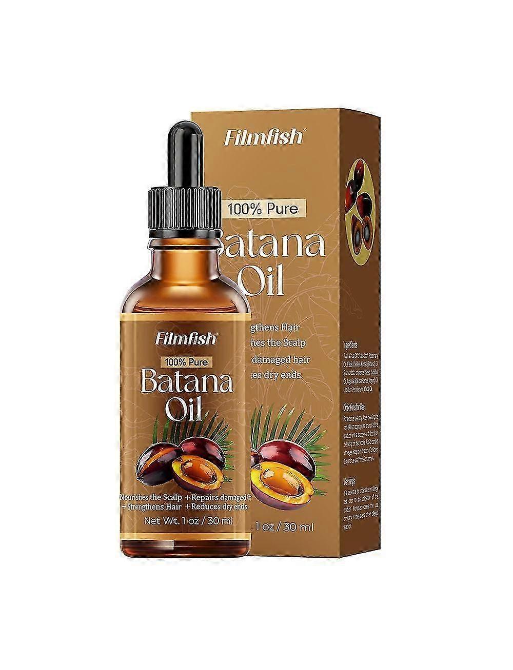 زيت باتانا لنمو الشعر ، زيت باتانا عضوي 100٪ من هندوراس ، يغذي فروة الرأس ، ويزيل الأطراف المتقصفة ، ويقلل من تساقط الشعر ، زيت باتانا للشعر