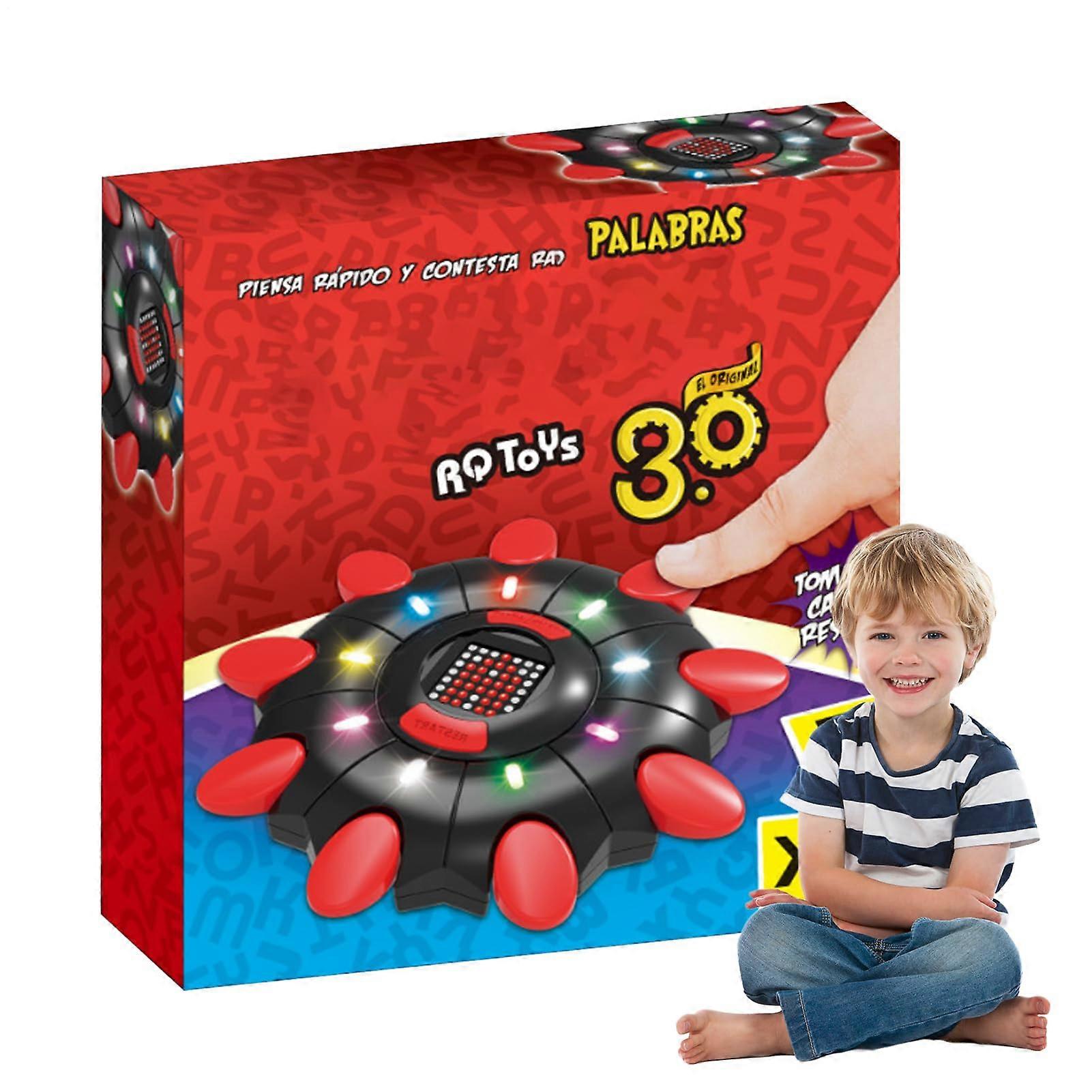 Word Board Game Collection, Letter Game Travel Game Party Game Portable Learning Toy with Fun for Classroom Camping Break Room Waiting Room