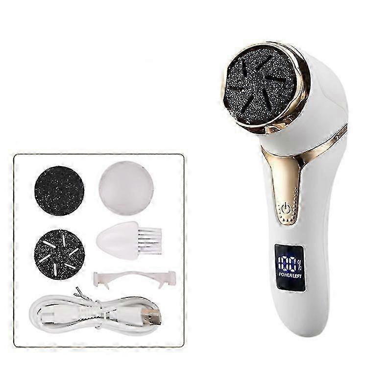 Digital Vacuum Foot Grinder with Display - Waterproof, Dual Function, Long