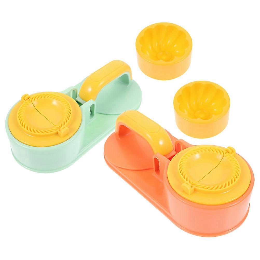 Portable Dumpling Maker with Safe Plastic Material for Kitchen Use Assorted Color