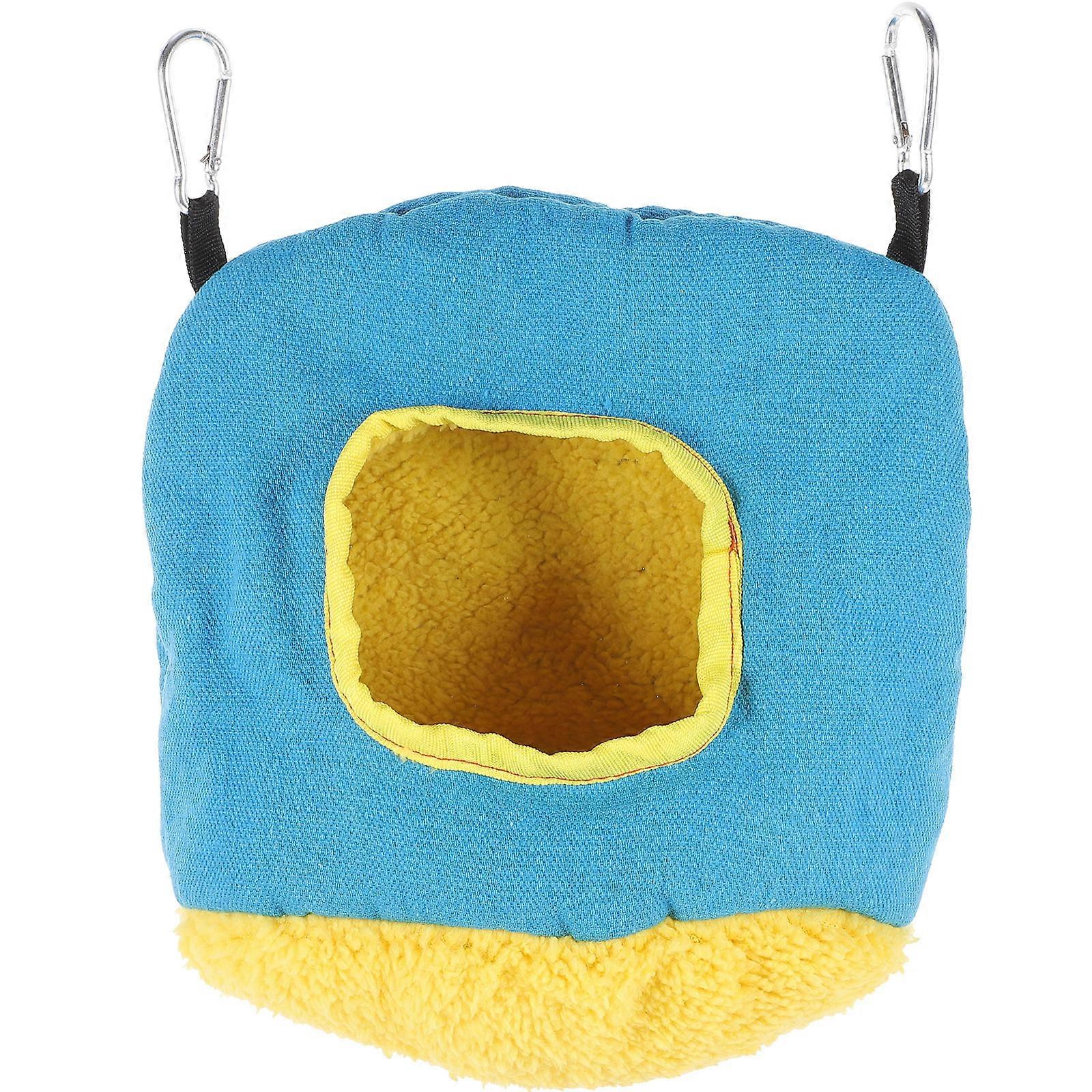 Adorable Design Bird Warm Nest Round Play And Rest Area For Pet Birds Size L 1Set