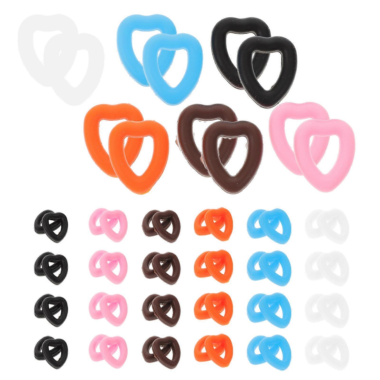 Silicone Glasses Ear Hooks 30 Pairs Non Slip Retainers for Running, Climbing, Surfing Soft & Comfortable Eyewear Accessories