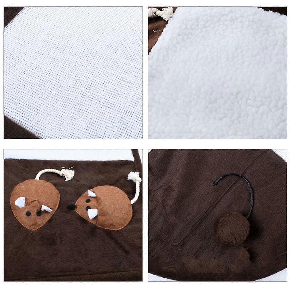 Durable Cat Scratcher Mat for Pet Supplies Soft Comfortable Design to Protect Furniture, Portable Square Scratch Pad for Cats