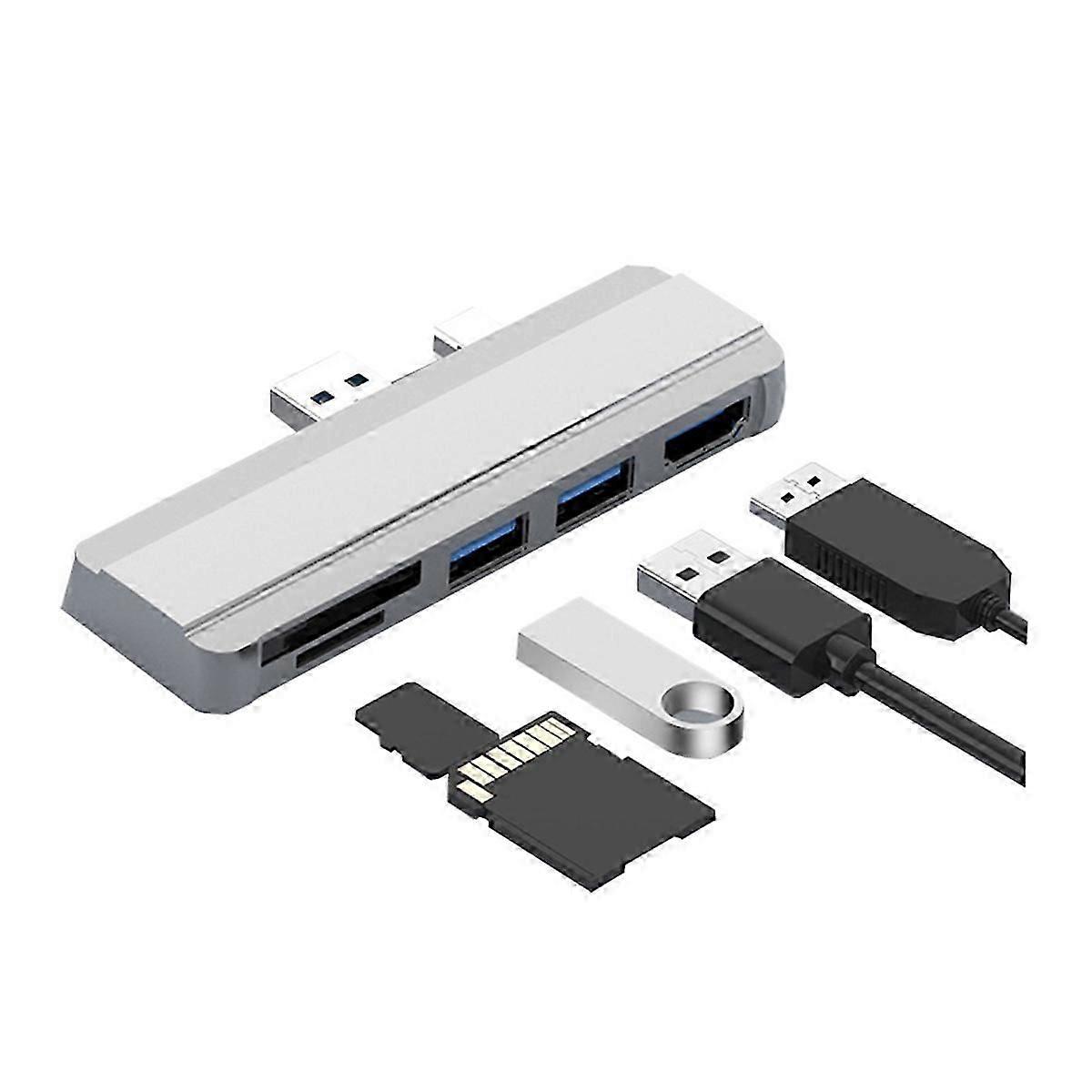 Docking Station for Microsoft Surface Pro 4/5/6 to USB3.1 Port