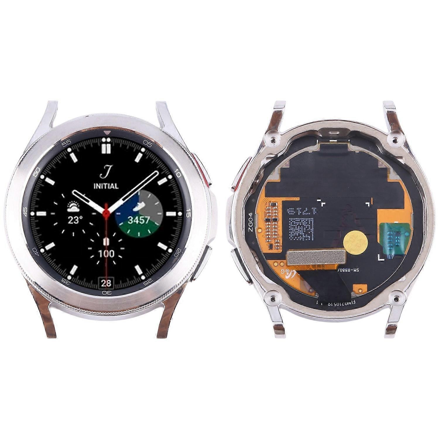 COMPATIBLE LCD with Frame for Galaxy Watch4 Classic 42mm