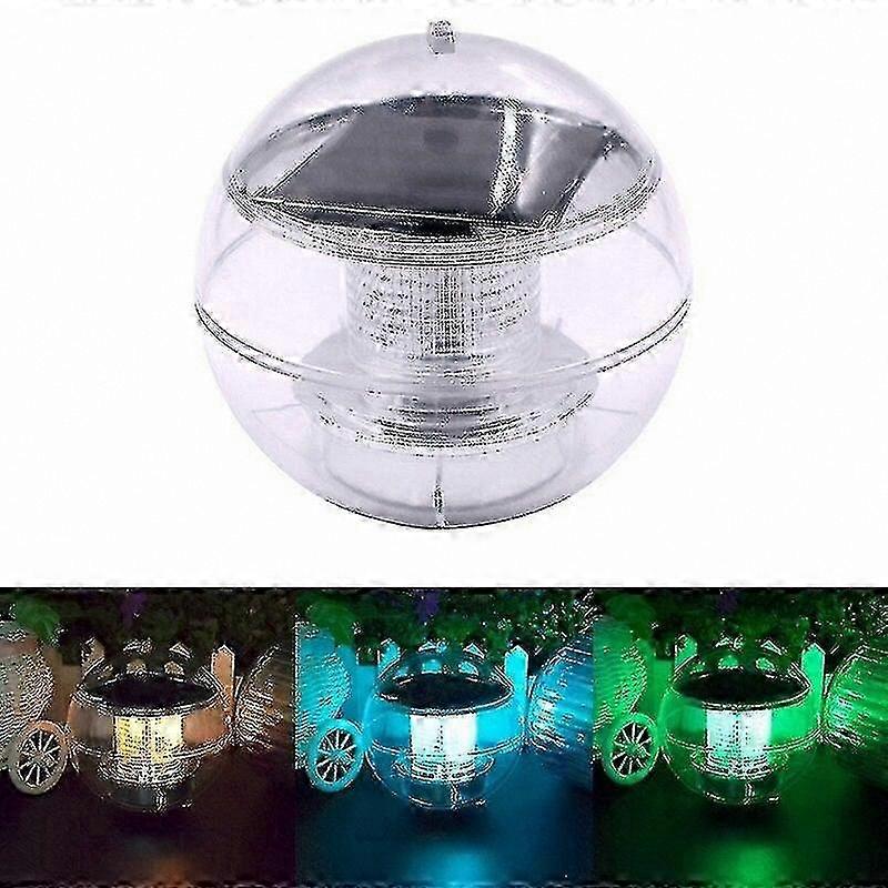Color-Changing Solar LED Floating Light for Ponds and Water Features