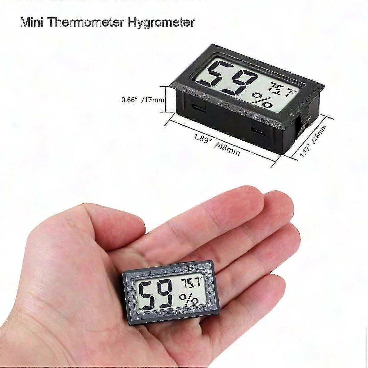 Mini Digital Hygrometer Thermometer Indoor Humidity Temperature Monitor with Fahrenheit Sensor