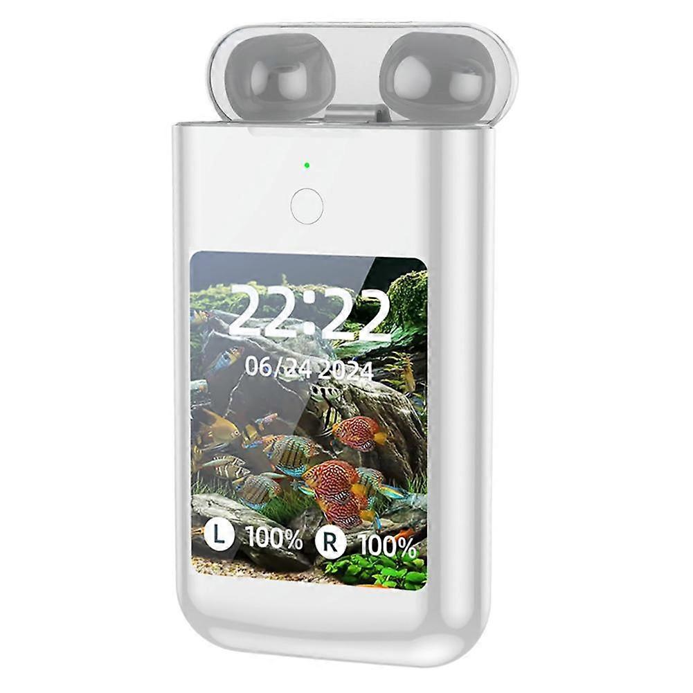 3-in-1 Portable Power Bank with 2.8-Inch Screen Bluetooth Headset 8000mAh Battery MP3 Player Game Console and Phone Charger