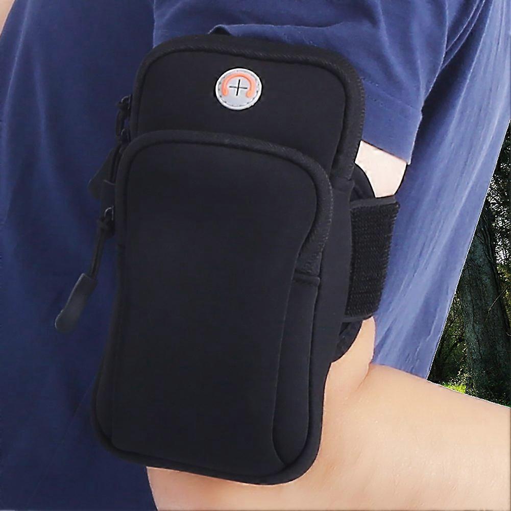 Mobile Phone Armband for Running Jogging Gym - Adjustable Arm Bag Case, Compatible with iPhone and Android, Lightweight Material